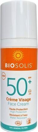 Actual product image Biosolis Face creams (Sun cream face, SPF 50, 50 ml)