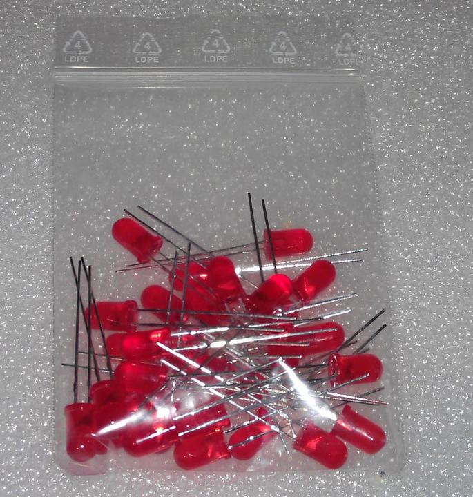 Produktbild OEM 30 Stk. LED Rot 5mm