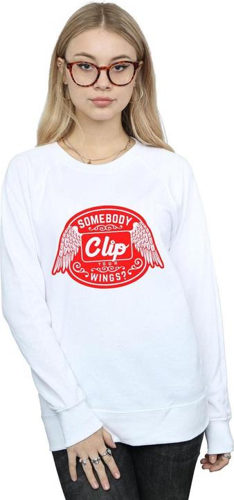 Actual product image Supernatural Womens/Ladies Clip Your Wings Sweatshirt (S)