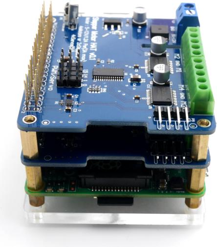 Actual product image OEM Stepper Motor Hat for Raspberry Pi