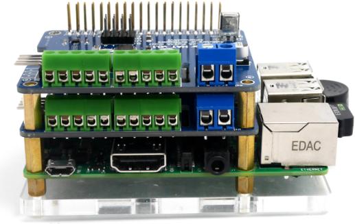 Actual product image OEM Stepper Motor Hat for Raspberry Pi