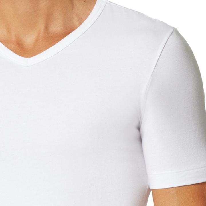 Actual product image Uncover by Schiesser Pack of 4 Basic Undershirt / Shirt Short Sleeve (XL)