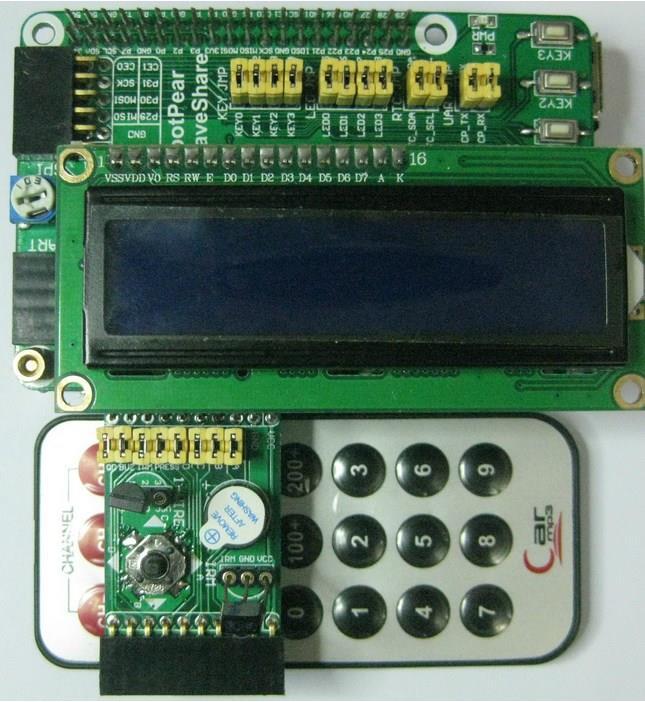 Actual product image WaveShare SpotPear expansion board for Pi B+ (Add-on)
