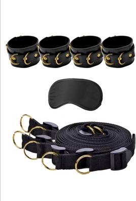 Actual product image Ouch! Bed Bindings Restraint System - Limited Edition Gold