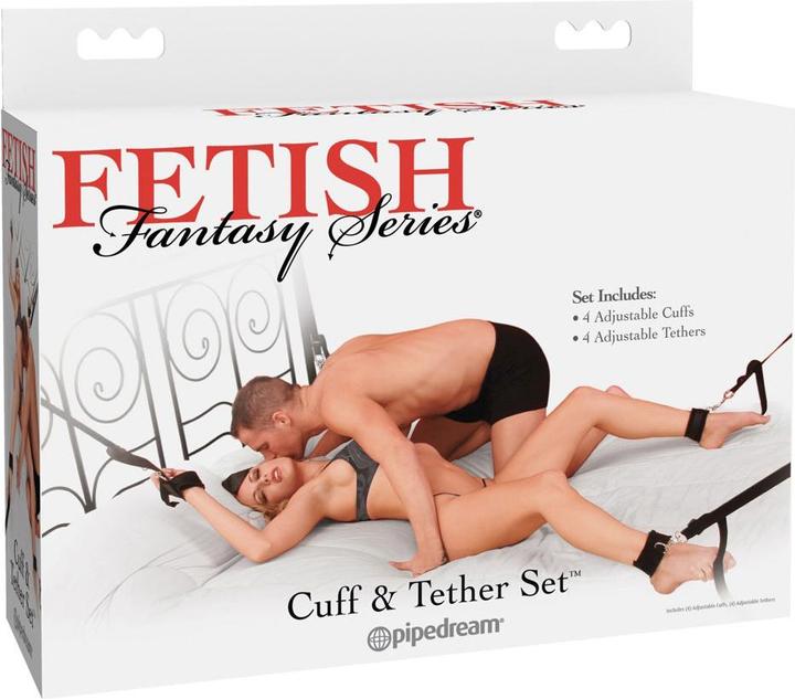 Actual product image Shots Fantasy Cuff & Tether Set