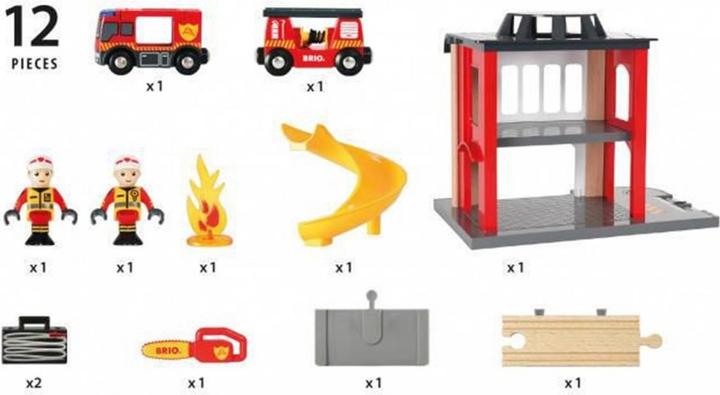 Produktbild Brio Grosse Feuerwehr-Station