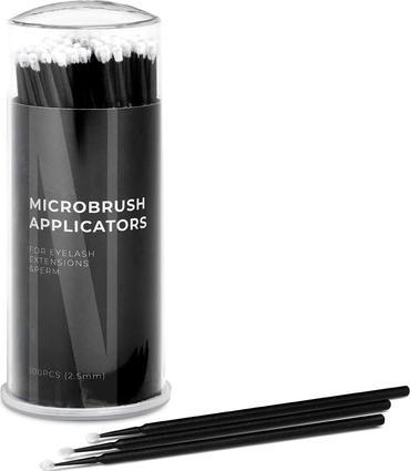 NoName Microbrush Applikatoren 100 Stück Wimpern Einweg Extensions 2.5mm