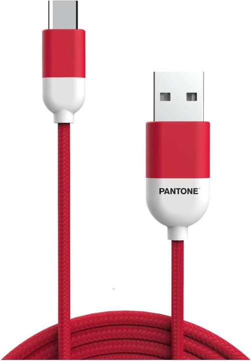 Produktbild Celly USB TO USBC PANTONE RED CABLE PT-TC001-5R1 (1.50 m, USB 2.0)