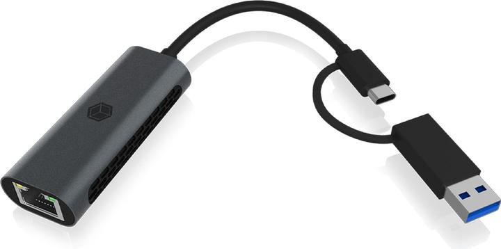 Actual product image Icy Box IB-LAN301-C3 (USB-C, USB, RJ45 2.5 Gigabit Ethernet (1x))