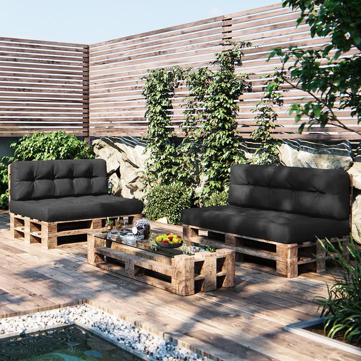 Immagine prodotto Vicco Palettenkissen Set (120 x 80 x 15 cm, 120 x 40 x 20 cm)