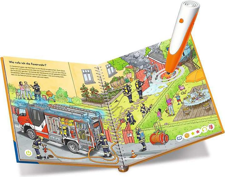 Image du produit tiptoi Bei der Feuerwehr (Allemand, L'évasion de Daniela, Niklas Böwer, 2022)
