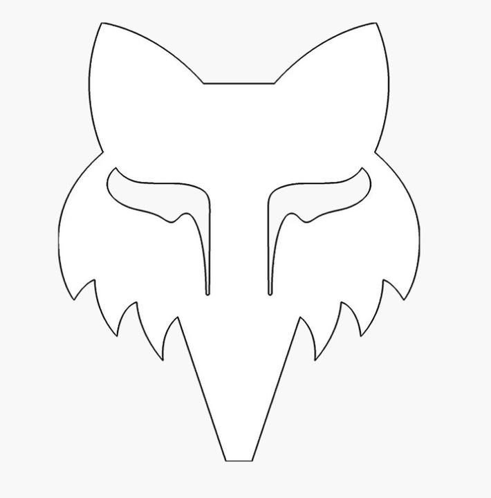 Image du produit Fox STICKER 23 F-HEAD 2.5" - DIE CUT VIN