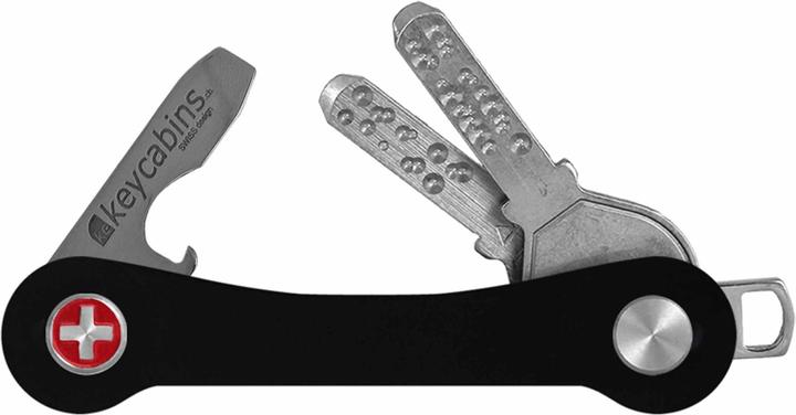 Produktbild Keycabins Schlüsselorganisator KCAS1.1 Aluminium S1 black