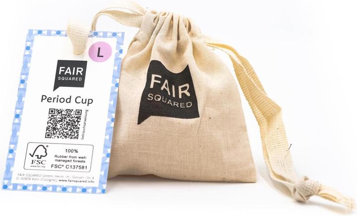 Actual product image Fair Squared Period Cup (Large)