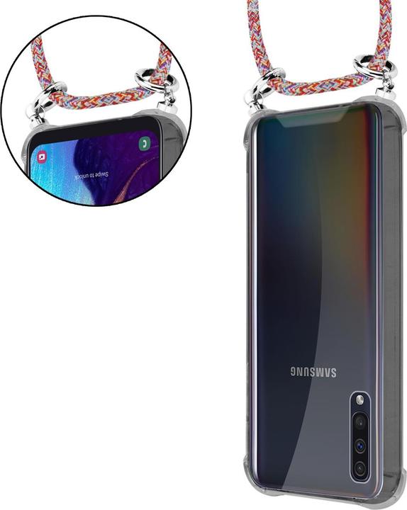 Produktbild Cadorabo TPU Handy Kette SILBER Cover
