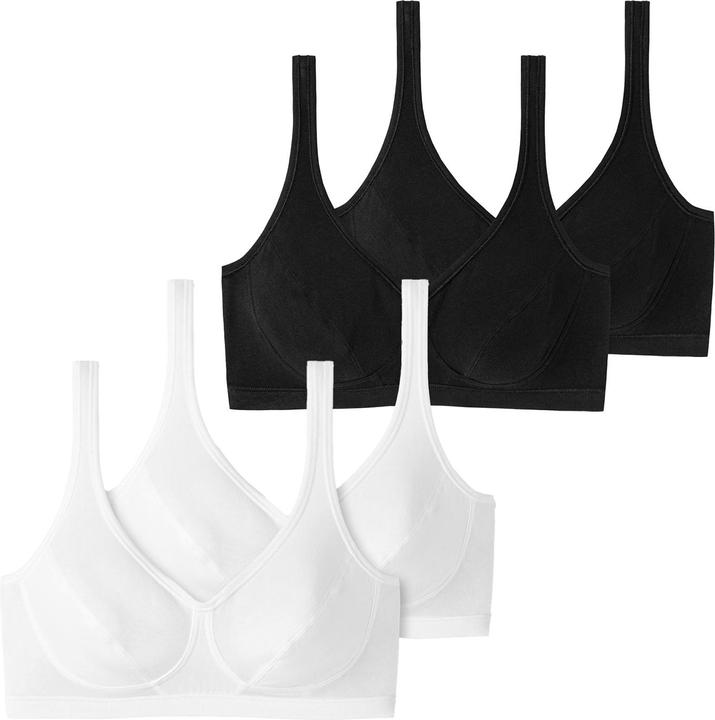 Produktbild Schiesser Bustier 95/5 Organic Cotton Padded (70 C, 4er Pack)
