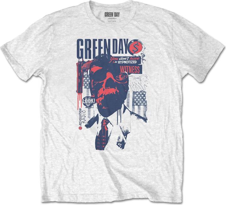 Green Day Erwachsene Patriot Witness T-shirt