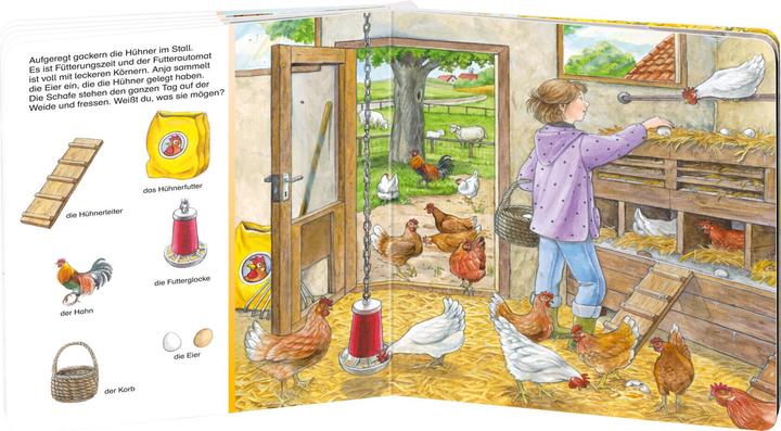 Immagine prodotto Ravensburger Sachen suchen Auf dem Bauernhof (Tedesco, Anne Suess, Susanne Gernhäuser, 2017)