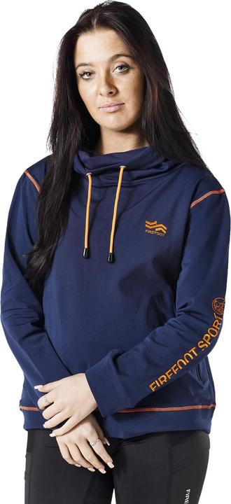 Bleu marine, Orange
