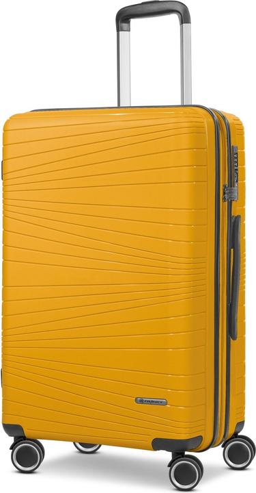 Actual product image Franky Dallas 3.0 4 Rollen Kofferset 3-teilig mit Dehnfalte (188 l, XL (from 140l))
