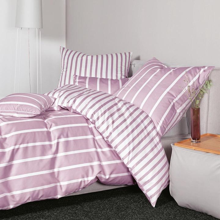 Actual product image Janine Mako-satin bed linen modern classic (Pillowcase, 65 x 100 cm)