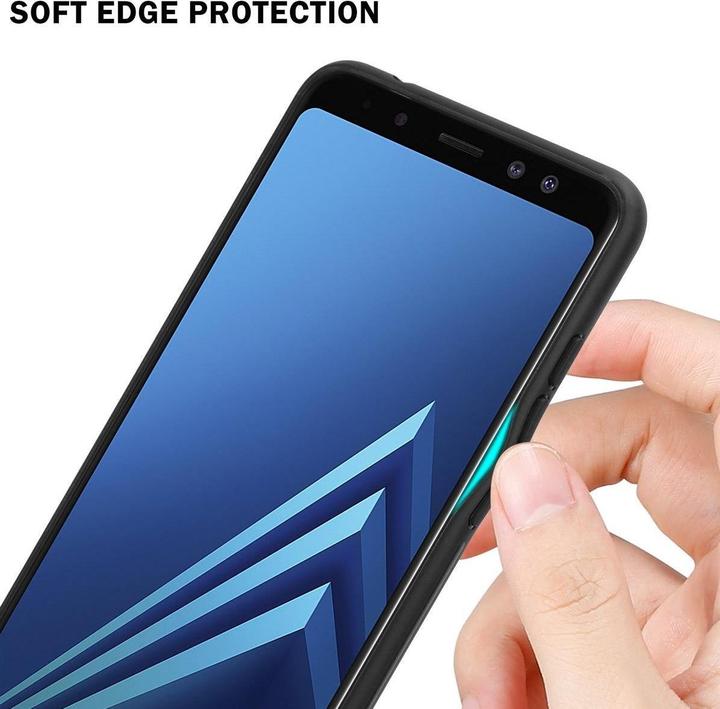 Produktbild Cadorabo TPU 2 Farben Glas Cover (Samsung Galaxy A8 (2018))