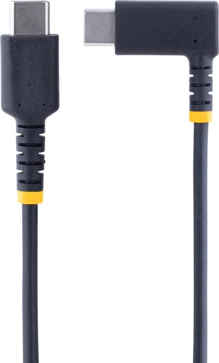 Actual product image StarTech com R2CCR-1M-USB-CABLE, 1 m, USB C, USB C, USB 2.0, 480 Mbit/s, Schwarz (1 m, USB 2.0, 60 W)