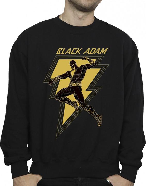 Immagine prodotto Felpa in cotone con petto nero Adam Golden Bolt (XXL)