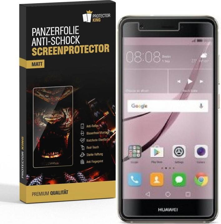 Produktbild Protectorking 6x Panzerfolie Anti-Shock matt entspiegelt (6 Stück, Huawei Nova)