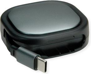 Actual product image Roline USB2.0 retractable cable C-C ST/ST (1.20 m, USB 2.0)