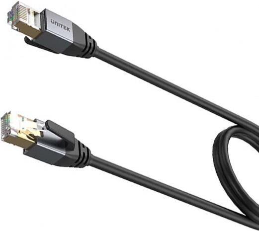 Image du produit Unitek CABLE ETHERNET RJ-45 LAN CAT.8 (S/FTP) 1 5M (CAT8.2, 1.50 m)