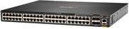 Actual product image HPE E Aruba Switch, 48 Port and 4 Port SFP56, Layer 3, Stackable, 1U, One Touch Deployment (52 Ports)