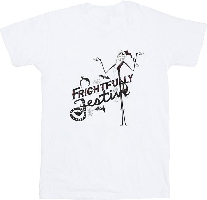 Immagine prodotto Disney The Nightmare Before Christmas Frightfully Festive Maglietta Ampia Donna (4XL)