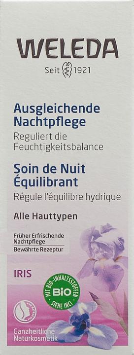Produktbild Weleda Iris ausgleichende Nachtpflege (30 ml, Nachtcreme)