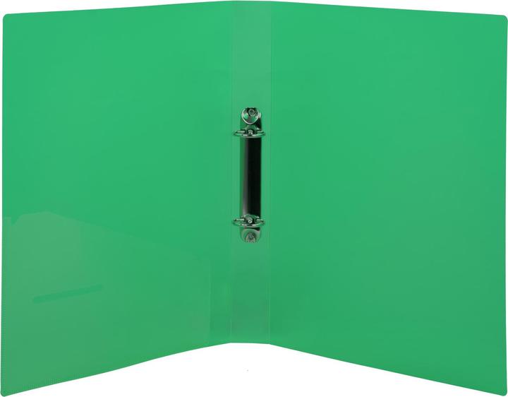 Immagine prodotto Idena Raccoglitore ad anelli A4 PP verde 35mm 2 anelli (A4, 35 mm, 1 Pezzo/i)