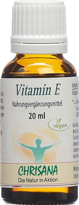 Produktbild Chrisana Vitamin E (1 Stück, Tropfen, 58 g)