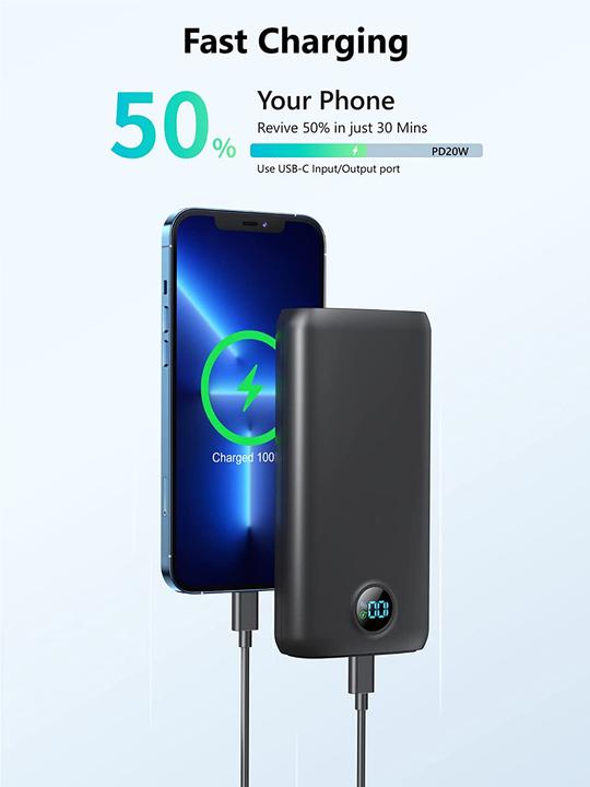 Produktbild Debopo Power Bank 27000mAh (27000 mAh, 22.50 W, 22.50 Wh)