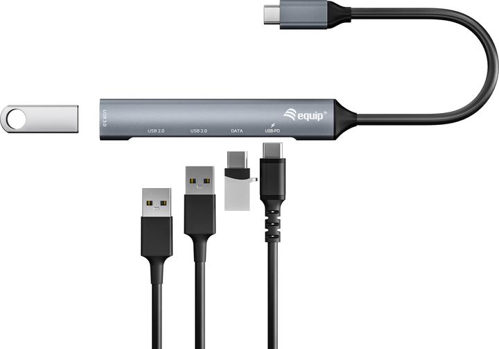 Produktbild equip 5-Port USB Hub (USB-C, 5 Ports)