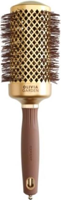 Immagine prodotto Olivia Garden OLIVIA GARDEN Expert Blowout Shine szczotka do modelowania i suszenia włosów Złoto Brązowa 55mm