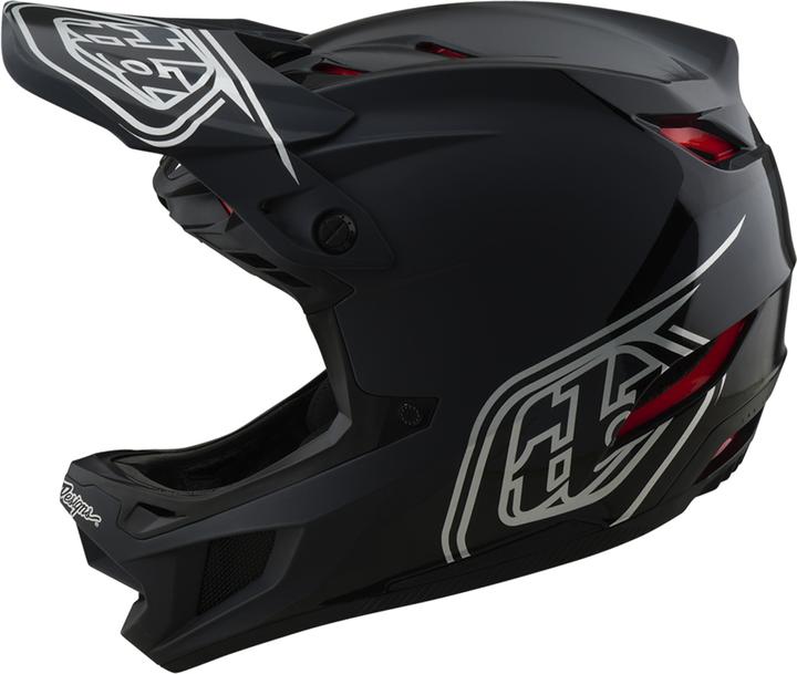 Produktbild Troy Lee Designs D4 Polyacrylite MIPS Helm, Shadow, black, S | 55-56cm