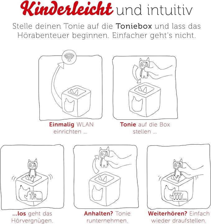 Produktbild Tonies Drachenzähmen leicht gemacht (Deutsch)