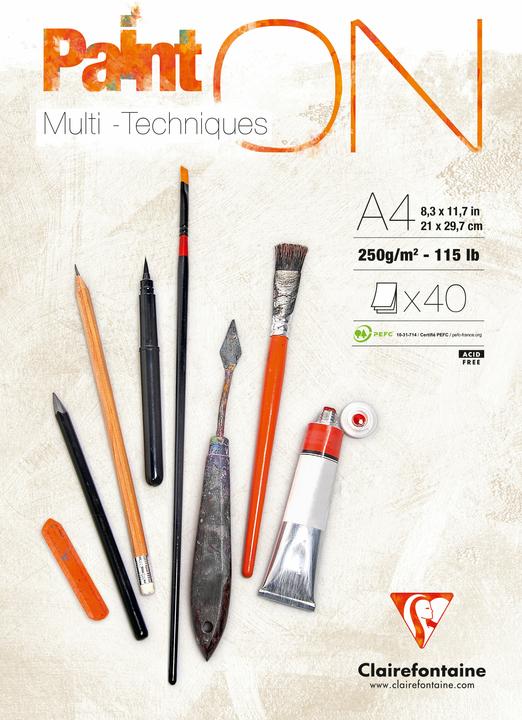 Image du produit Clairefontaine Paint ON (250 g/m², 40 x)
