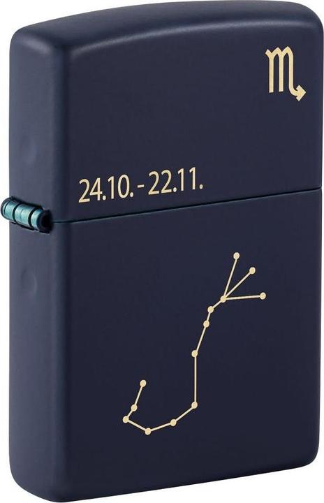 Actual product image Zippo Zodiac Scorpio Design