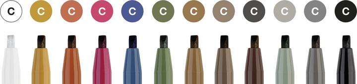 Produktbild Faber-Castell Pitt Artist Pen (Mehrfarbig, 12 x)
