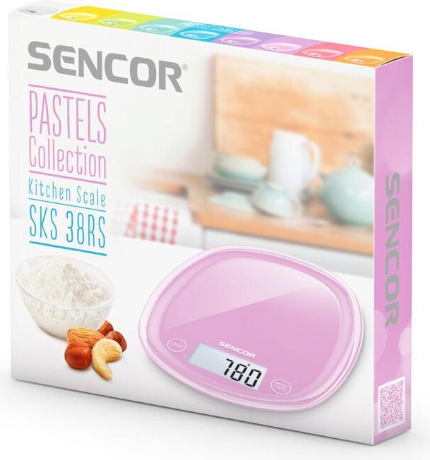 Produktbild Sencor SKS 38RS Küchenwaage