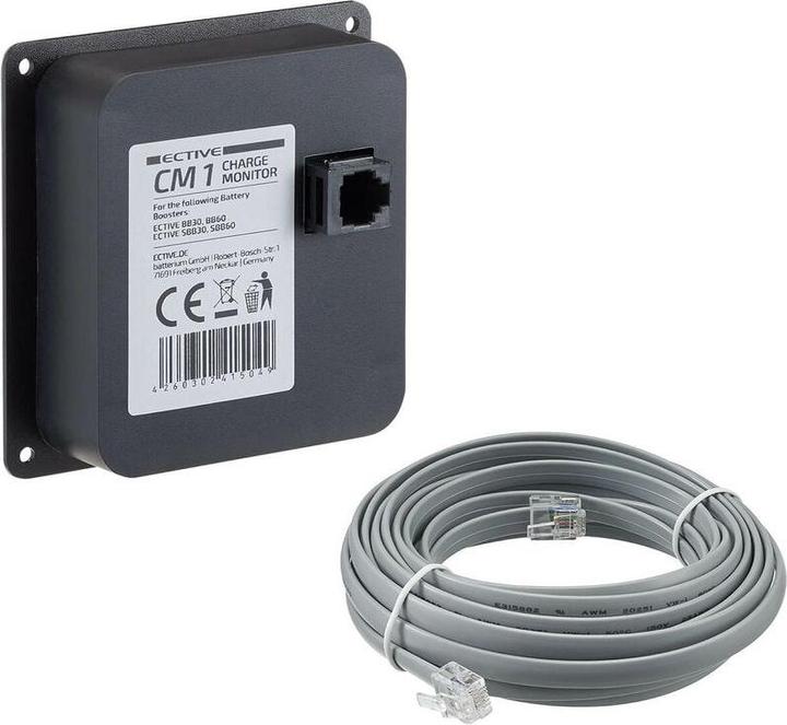Image du produit Ective CM1 Charge Monitor pour les boosters de charge de batterie BB et SBB (12V, 24V, 30 A)