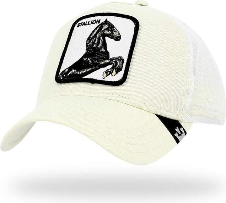 Goorin Bros Trucker Basecap Stallion - Weiss (One Size)