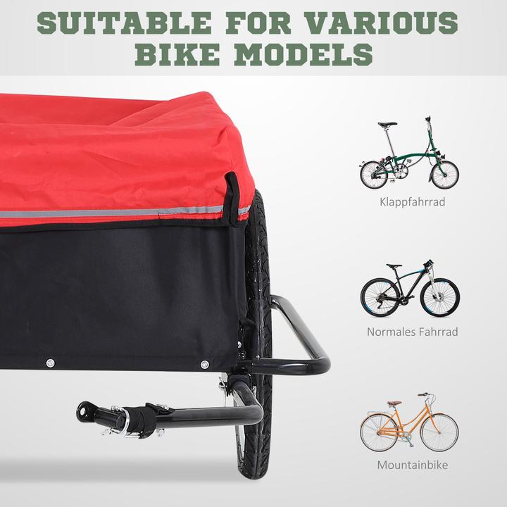 Image du produit Homcom Remorque pour vélo