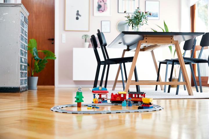 Productafbeelding LEGO Stoomspoorweg (10874)