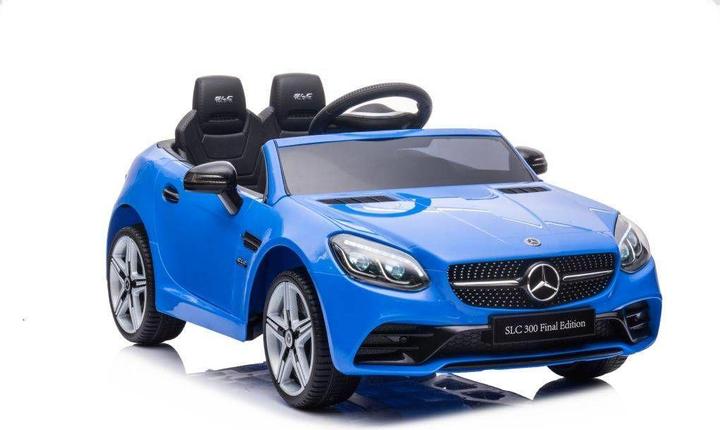 Produktbild Lean Toys Two-seater electric car for children Mercedes SLC 300, blue